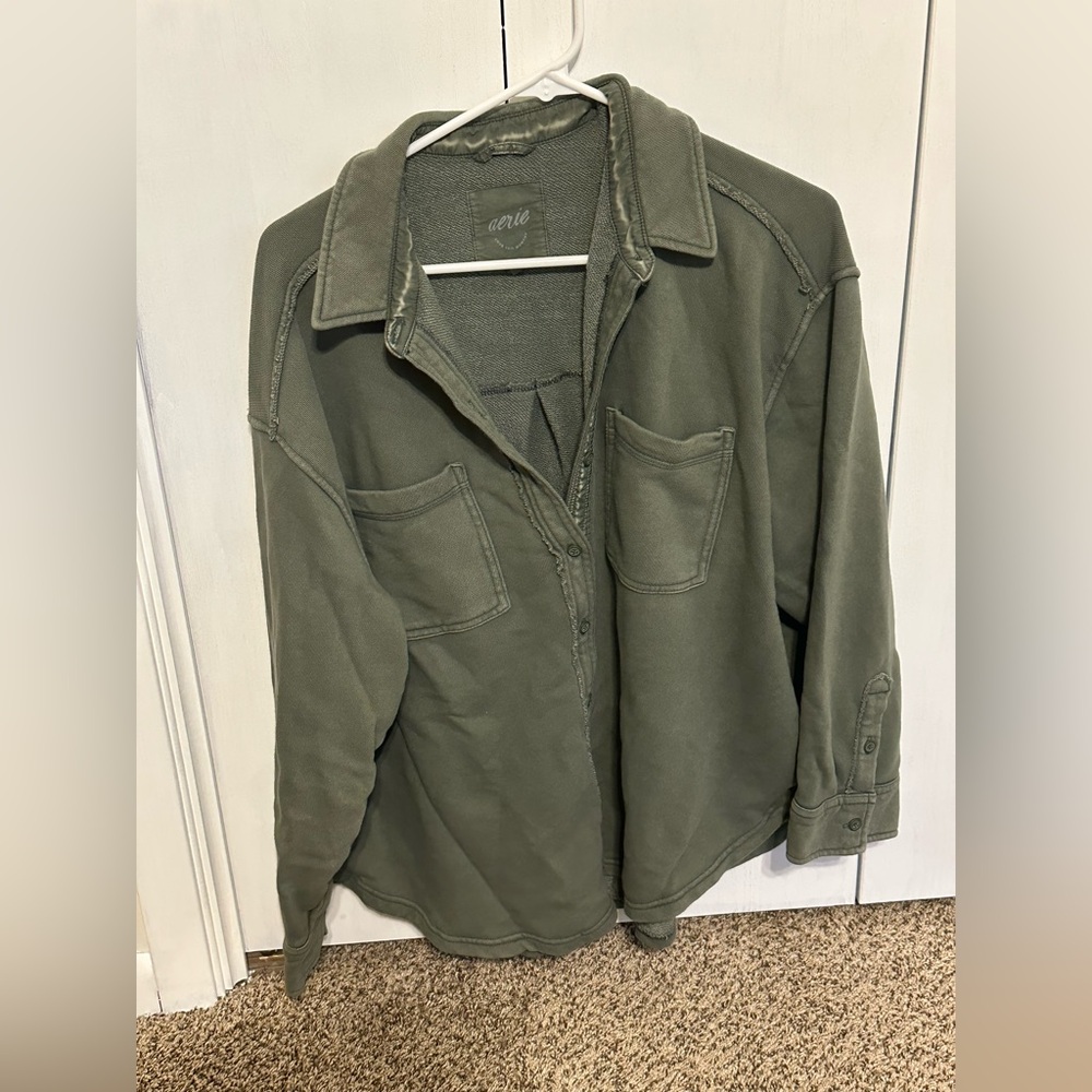 Aerie oversized button down